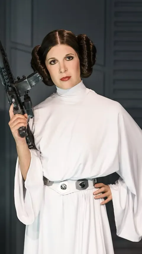 ai character: Princess Leia background