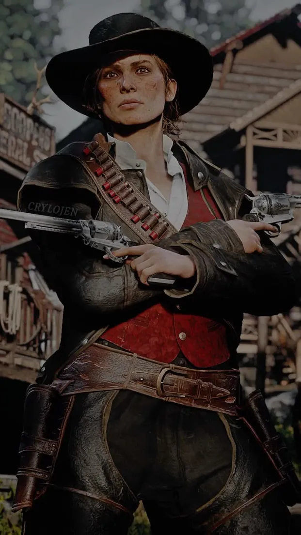 ai character: Sadie Adler background