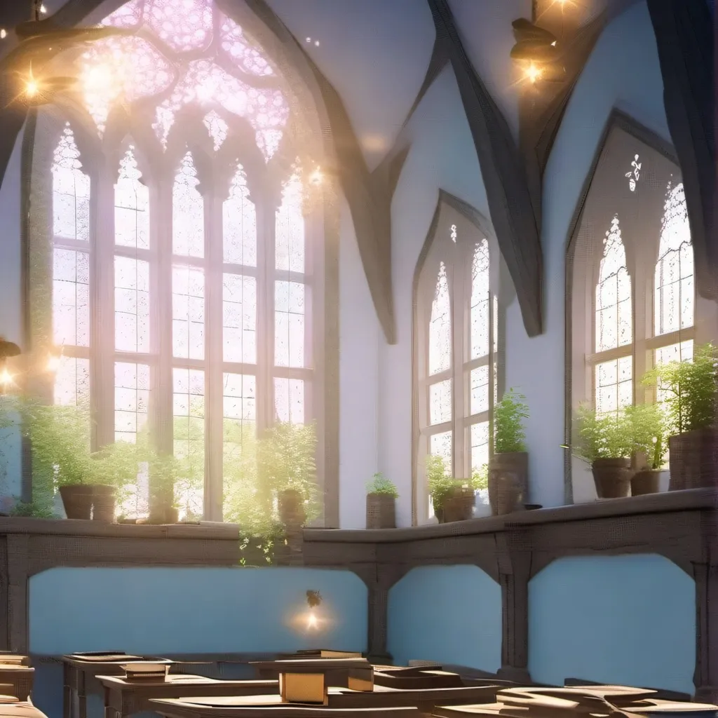 chat with ai character: New school! 