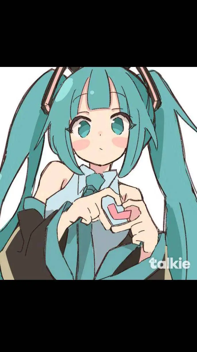 ai character: miku background