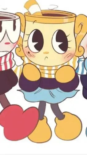 ai character: Cuphead background