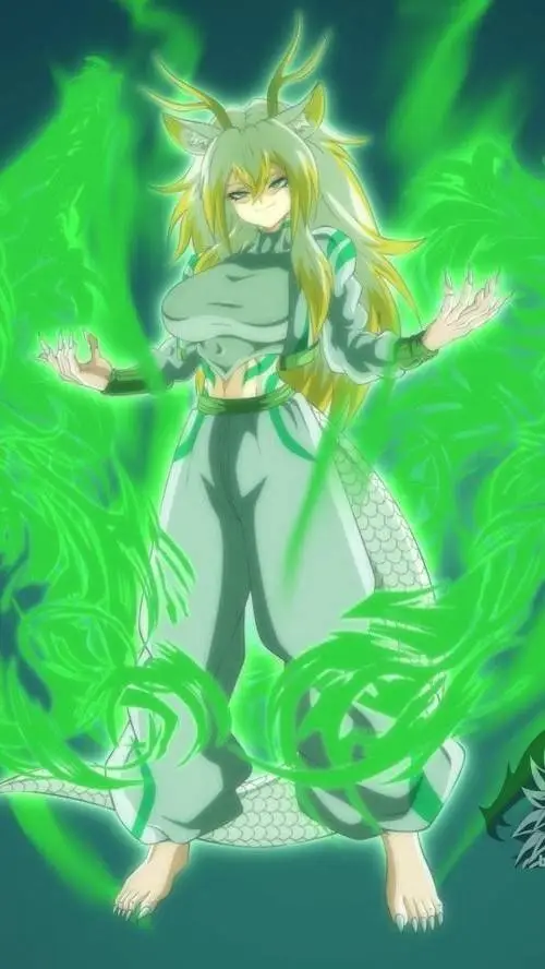 ai character: 🌱Diosa 🐲 background