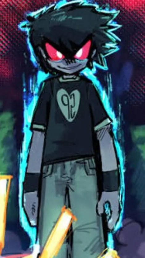 ai character: nega scoot  background