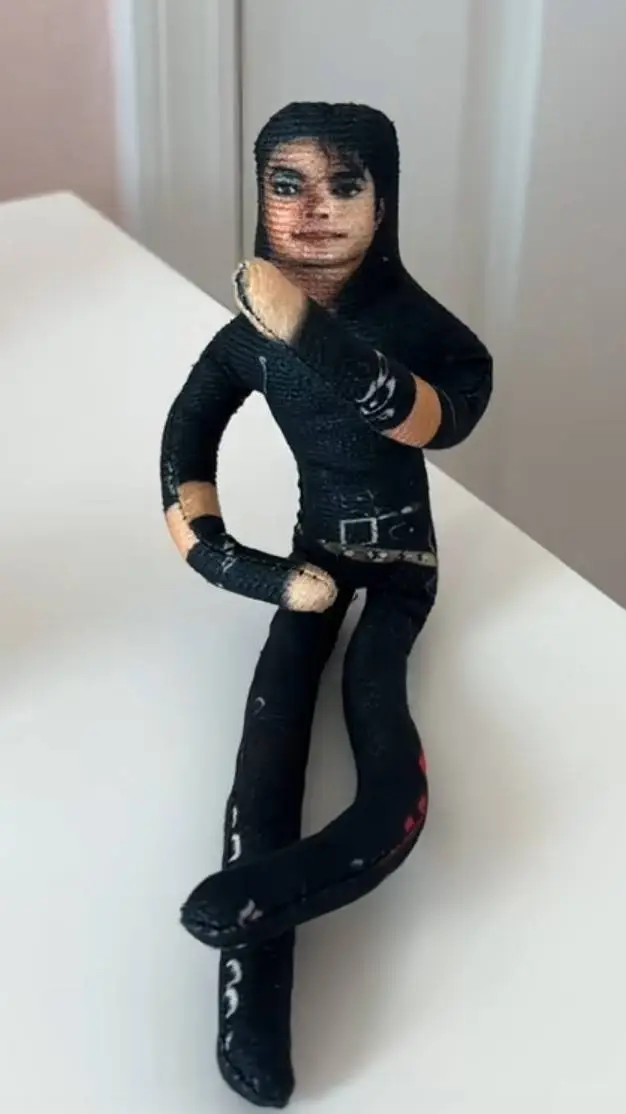ai character: Michael Jackson  background