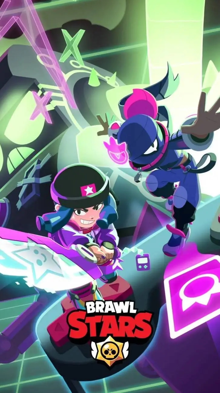 ai character: Brawl stars x fnf background