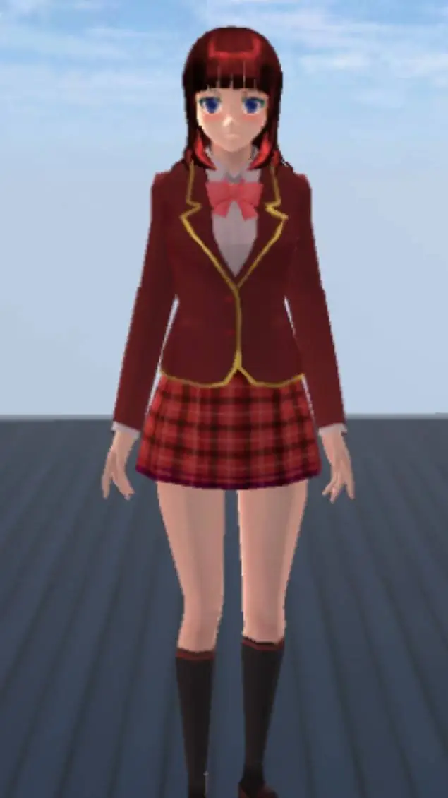 ai character: hatsuki maetani  background