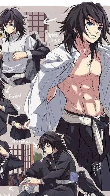 ai character: Giyuu-abs🔥 background