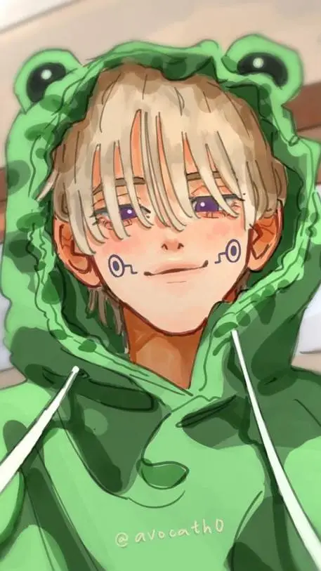 ai character: Momo🐸 background
