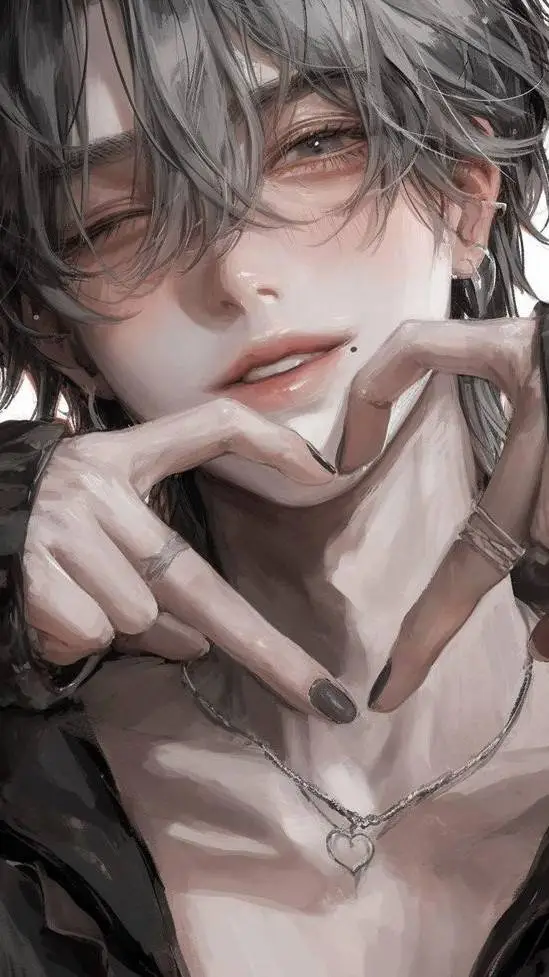 ai character: 𒁂Oswin𒈞 background