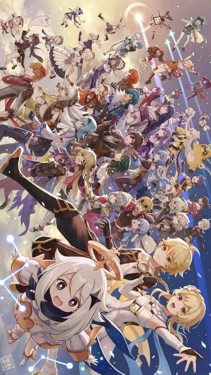 ai character: Genshin Impact! background
