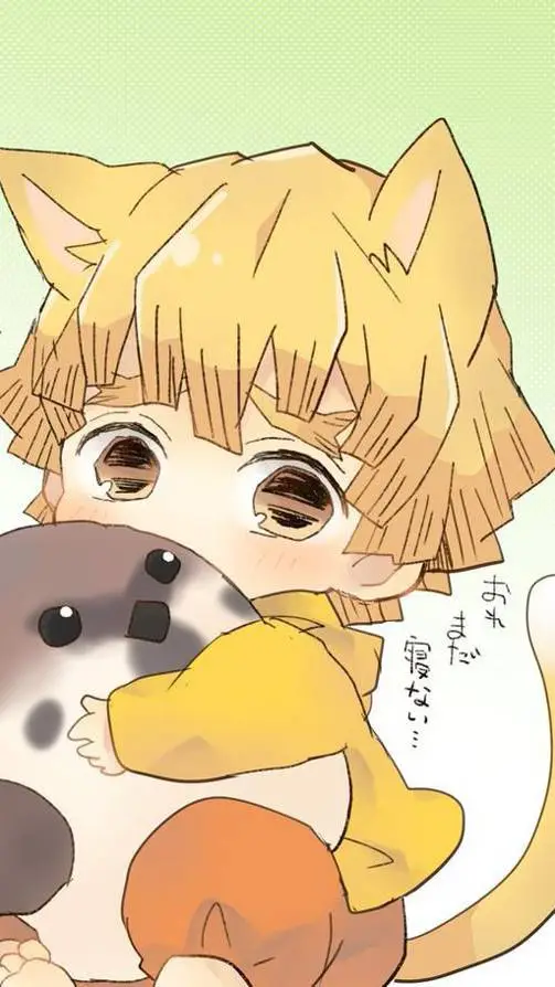 ai character: Baby Zenitsu background