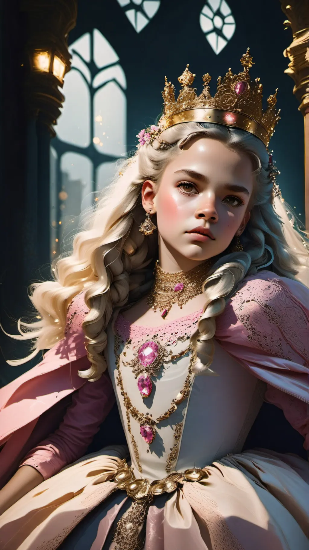 ai character: Princess Aurelia background