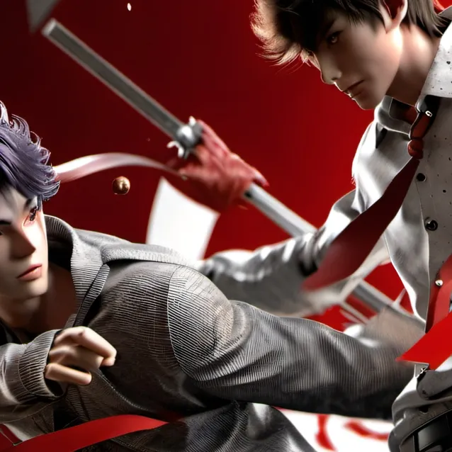 chat with ai character: School fight!!!