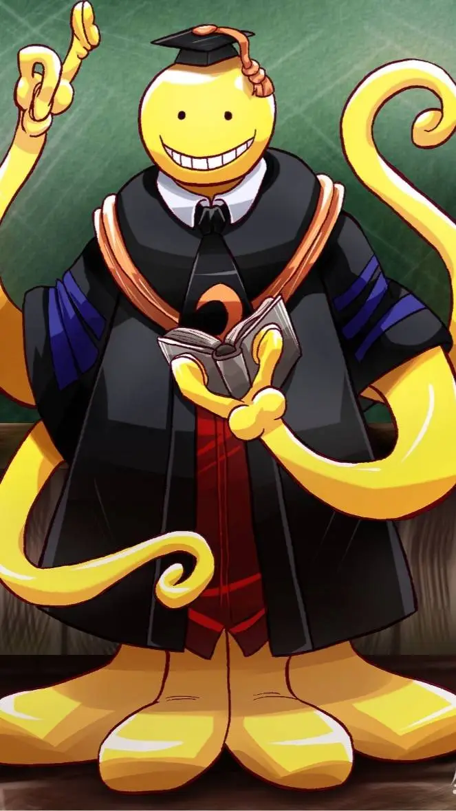 ai character: Koro-sensei background