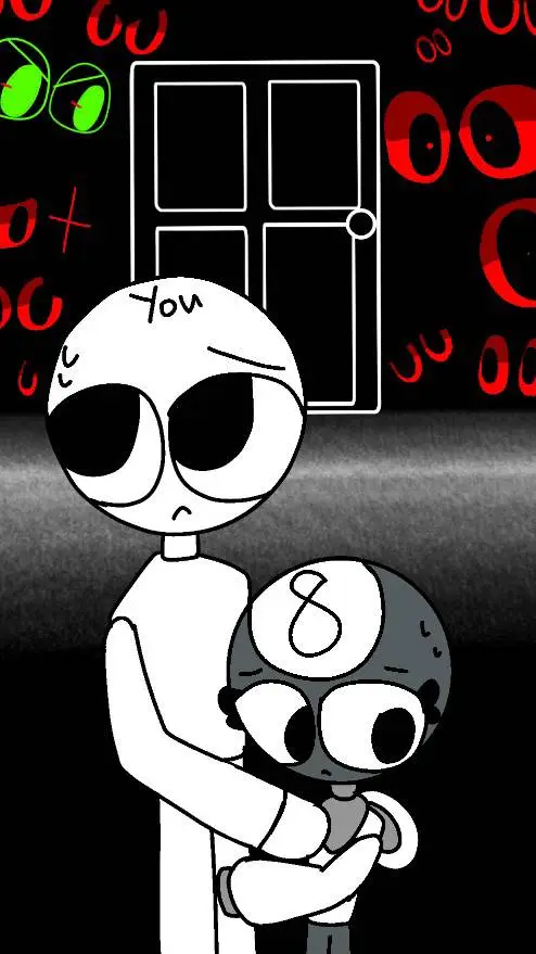ai character: Dw don't go out background