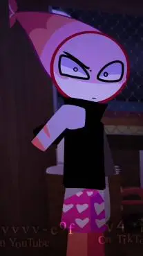 ai character: shrimpo :)  background