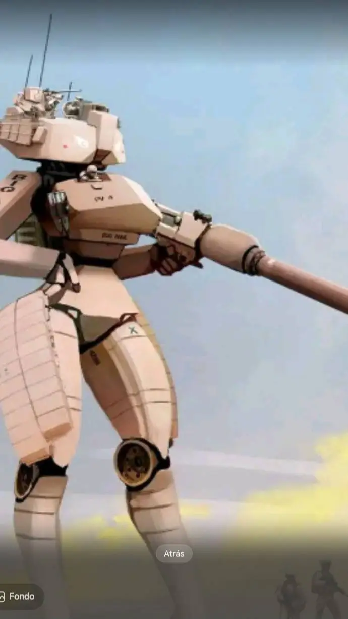 ai character: titan tanque woman background