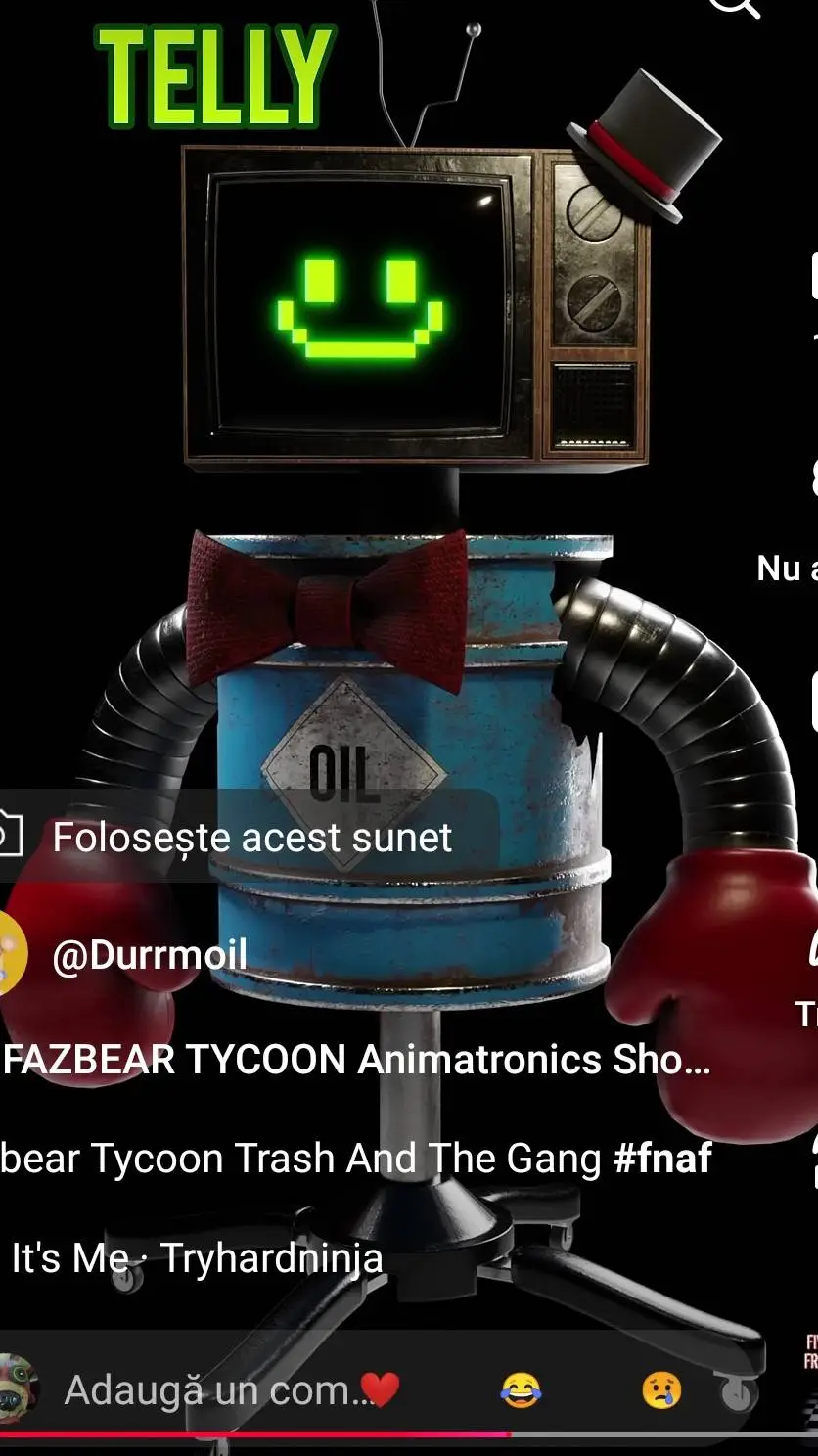 ai character: Telly background