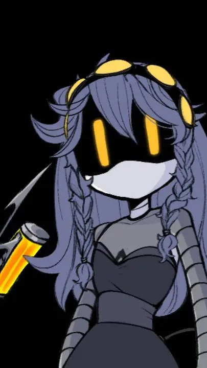 ai character: M murder drones background