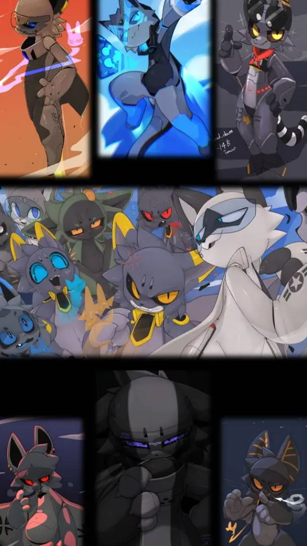 ai character: AeroCats  background