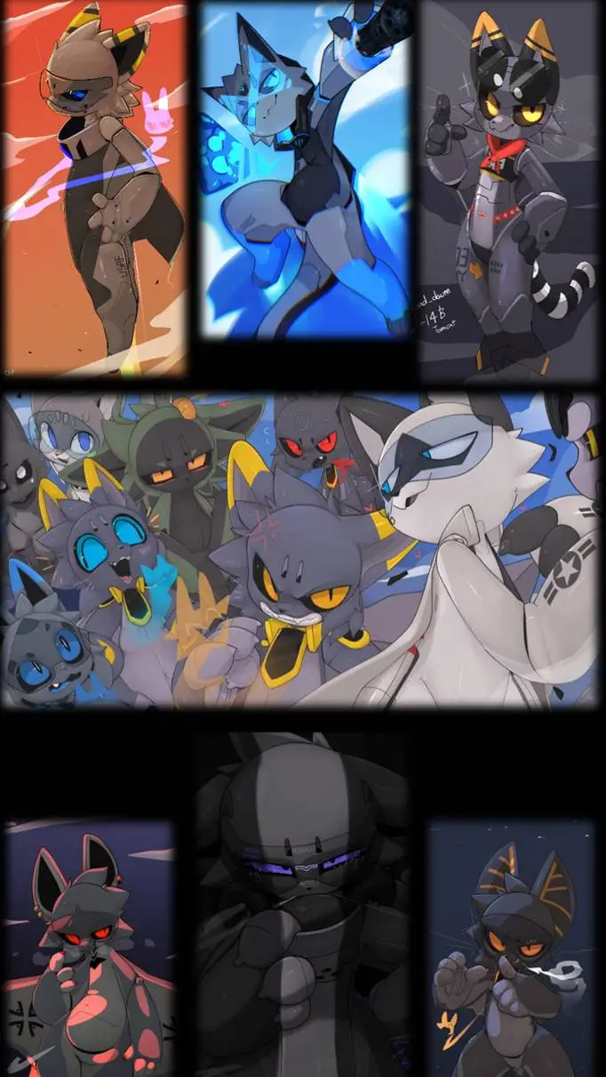 ai character: AeroCats  background