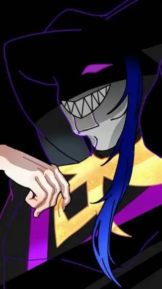 ai character: 💜jester💜 background