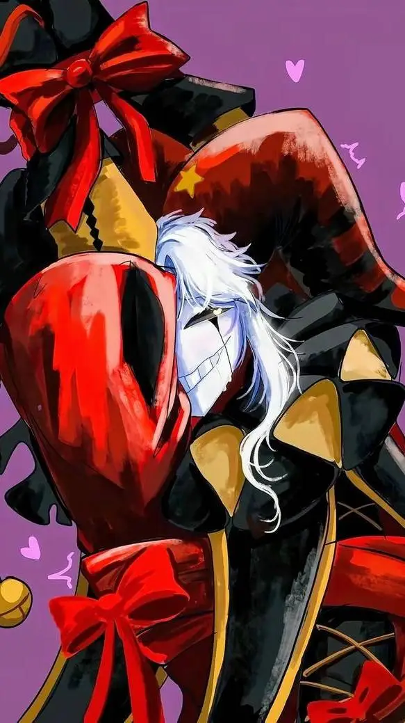 ai character: ♥️pierrot 🌹 background