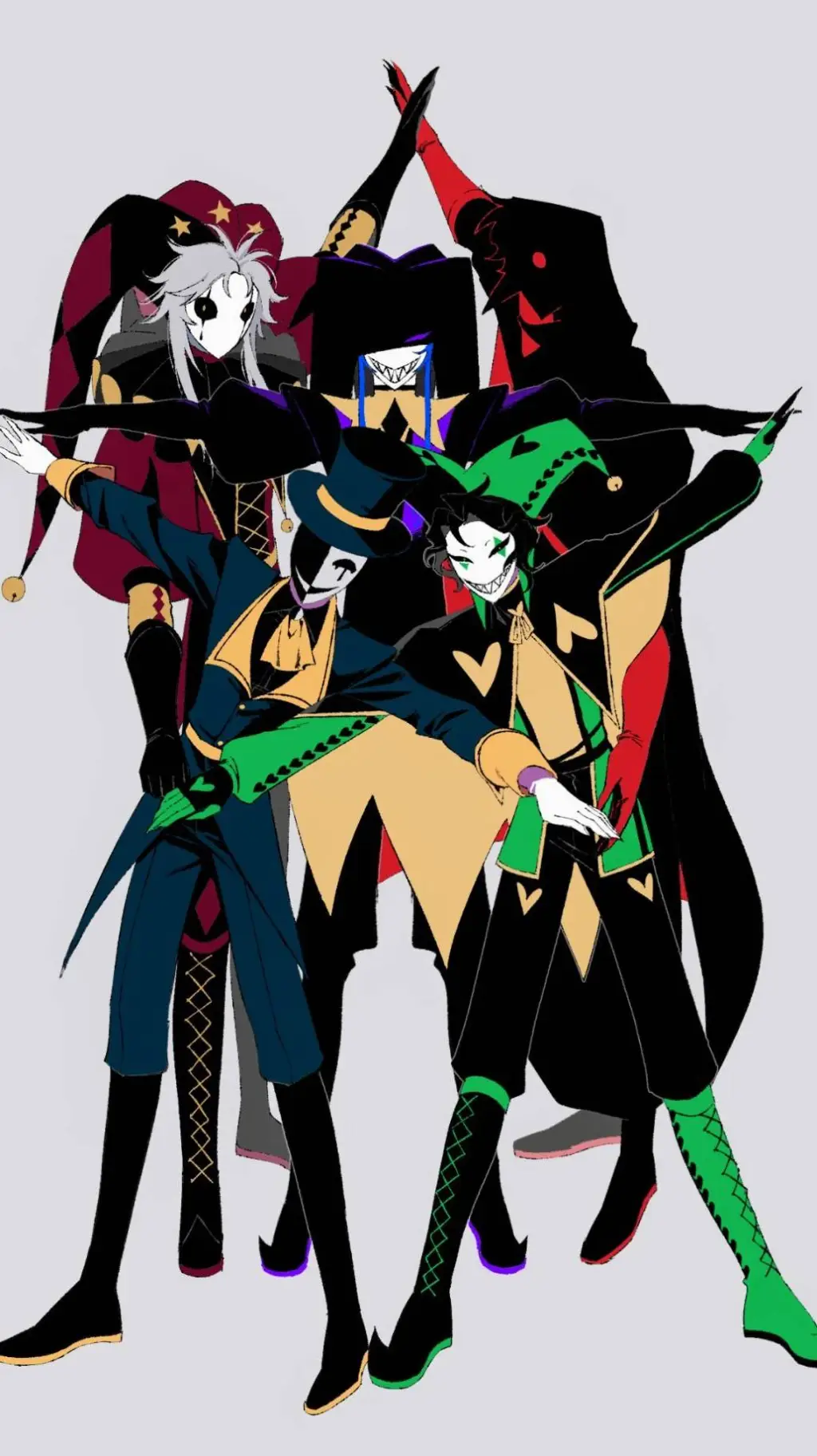 ai character: tus compañeros  background