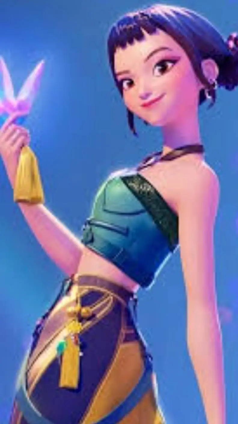 ai character: Zoey background