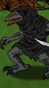 ai character: Kenku  background
