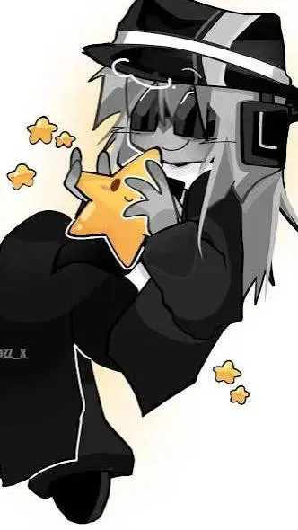 ai character: ×=/CHANCE\=× background