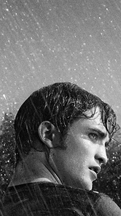 ai character: Robert Pattinson  background