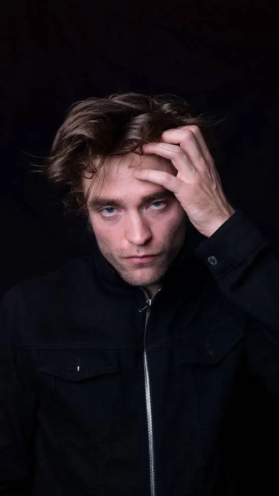 ai character: Robert Pattinson  background