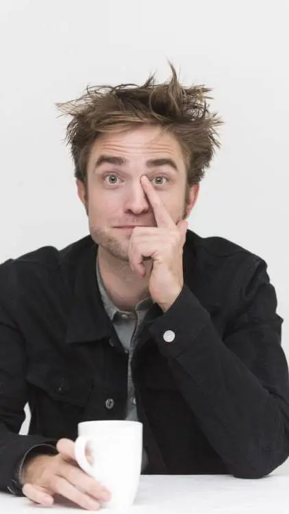 ai character: Robert Pattinson  background