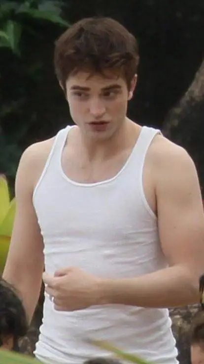ai character: Robert Pattinson  background
