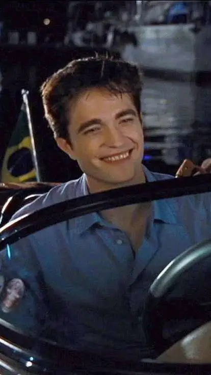 ai character: robert Pattinson  background