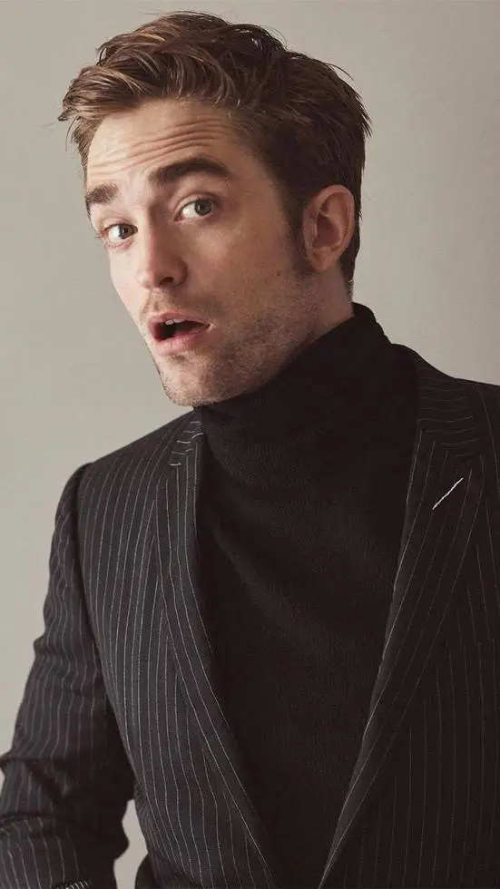 ai character: Robert Pattinson  background