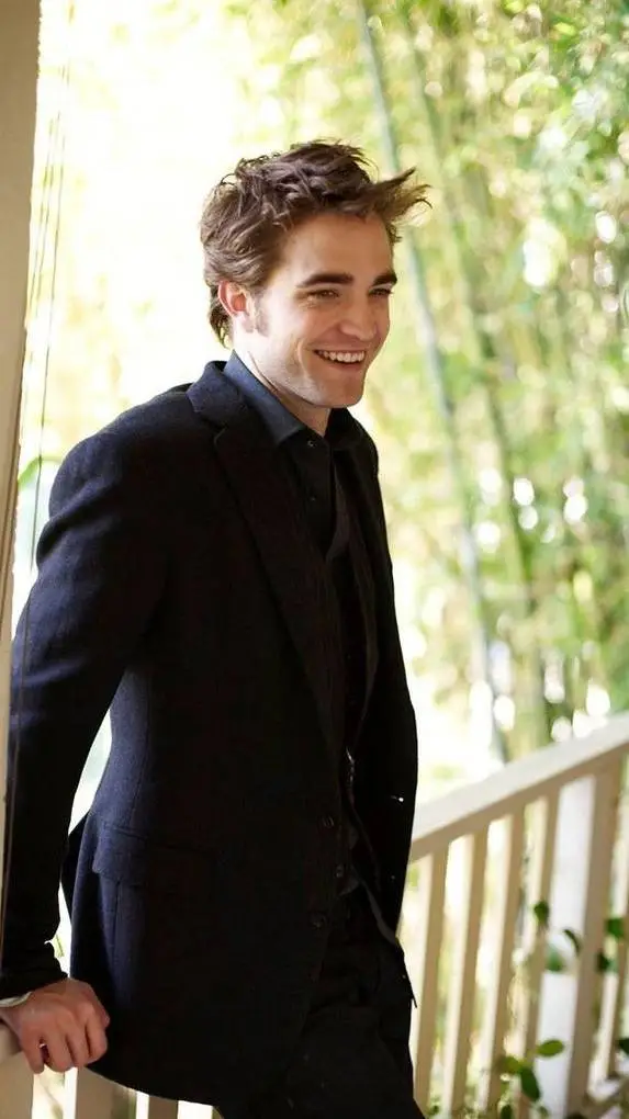 ai character: Robert Pattinson  background