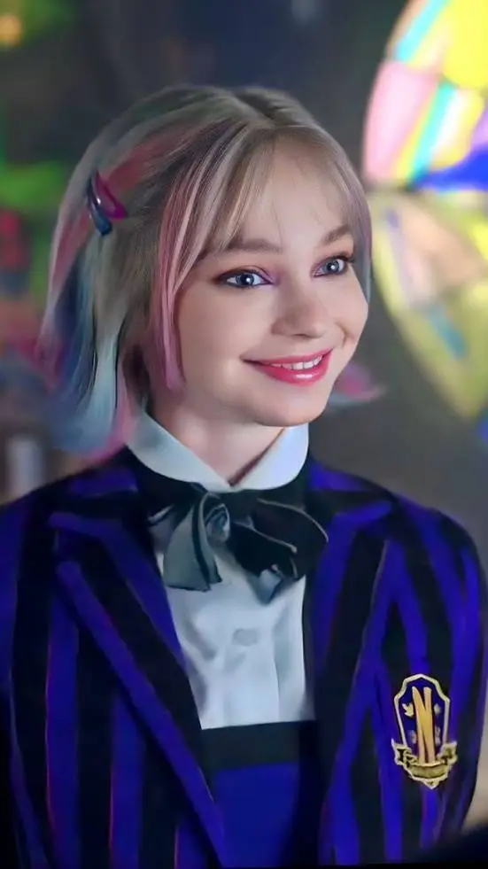 ai character: Enid Sinclair  background