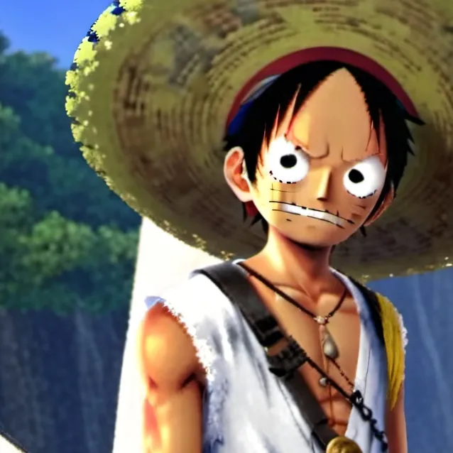 chat with ai character: one piece(Luffy)