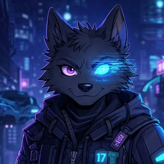 chat with ai character: Glitchwolf