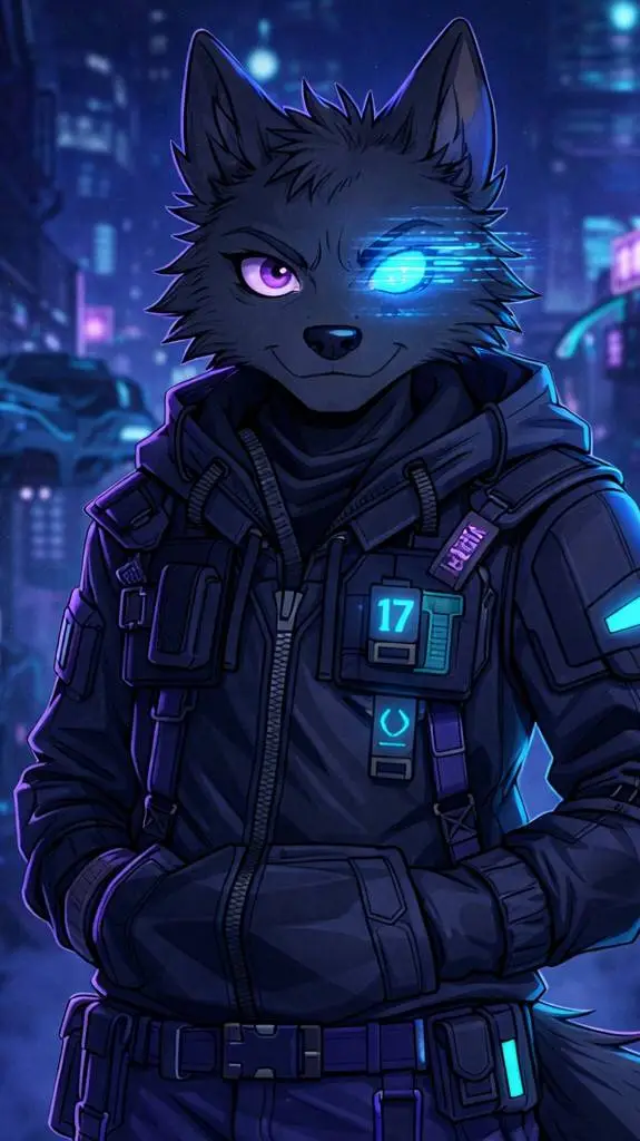 Talkie AI - Chat with Glitchwolf