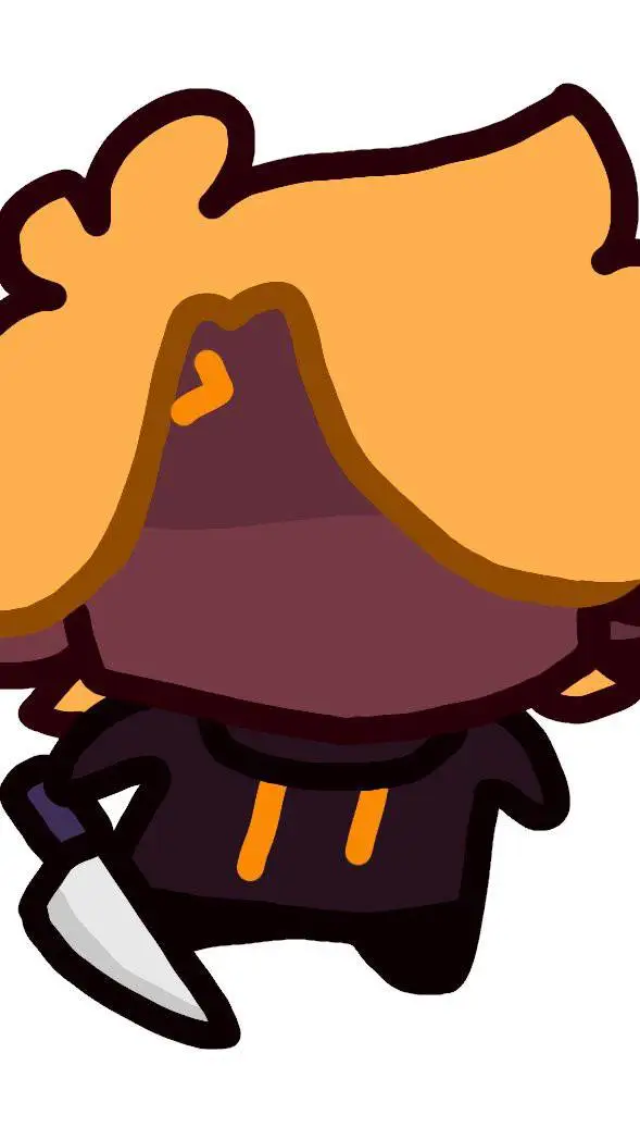 ai character: magma × cap background