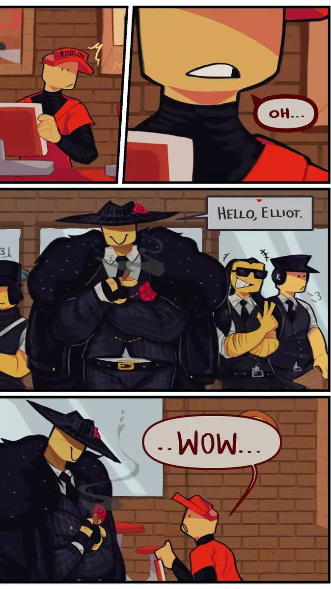 ai character: mafioso × elliot🤨 background