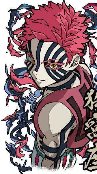 ai character: akaza background