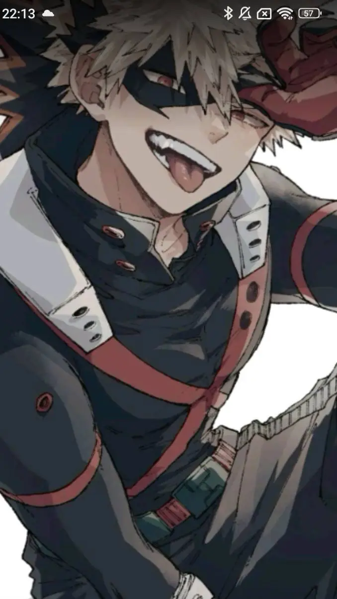 ai character: katsuki bakugo background