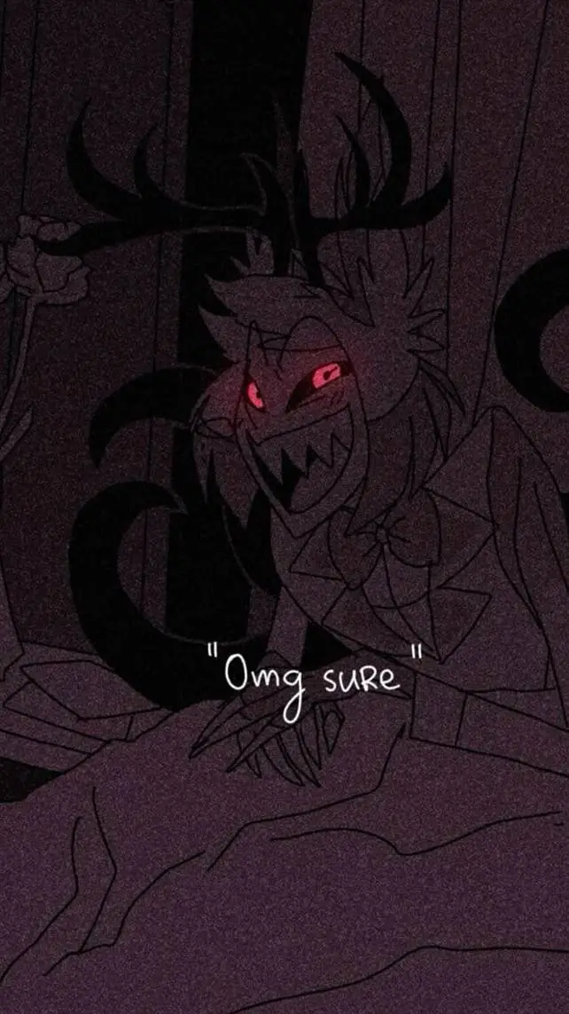 ai character: alastor tu novio background