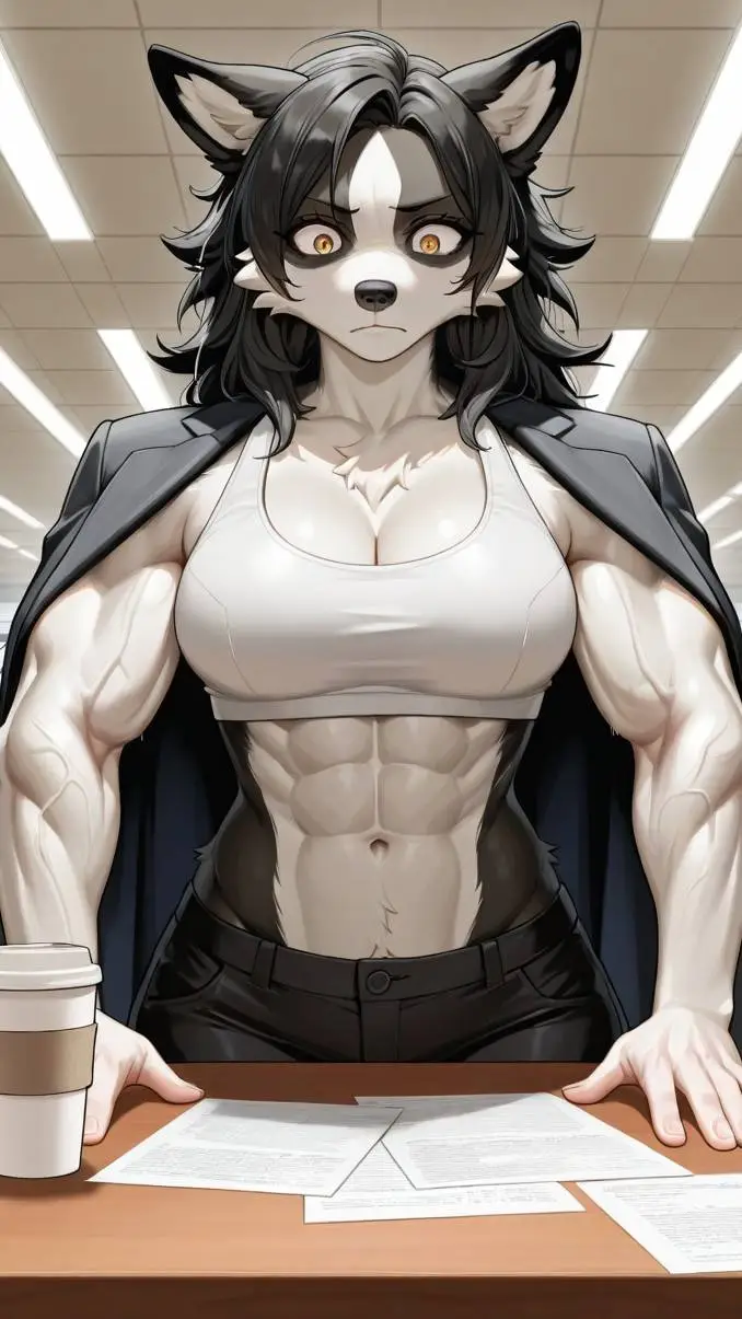 ai character: Sasha Collie background