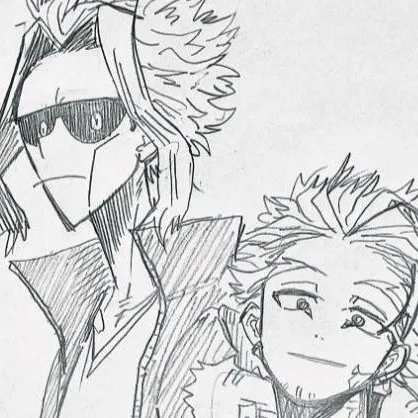 chat with ai character: Hawks × All might