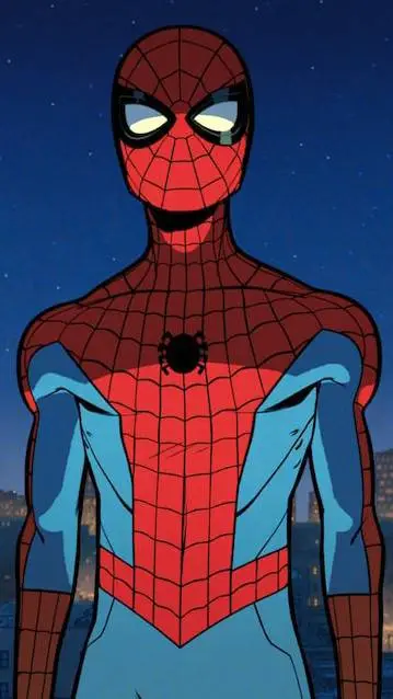 ai character: spider-man background